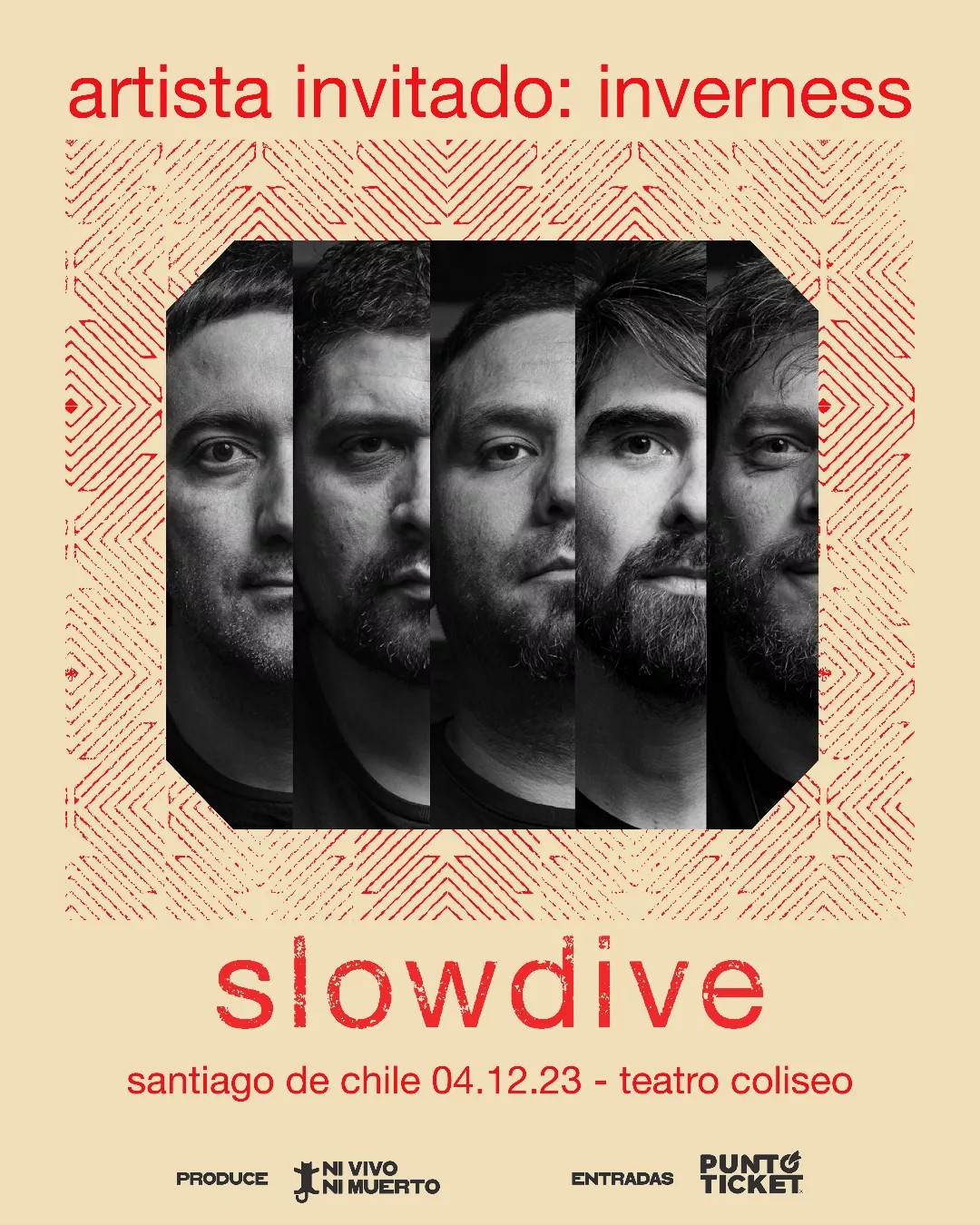 Slowdive en Chile: confirman a Inverness como grupo invitado